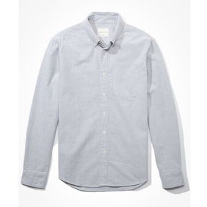 American Eagle Oxford Button-Up Shirt